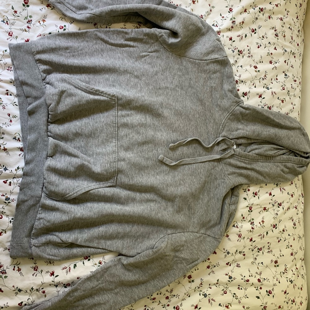 H&M heather grey hoodie